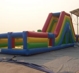 T7-431 Pista de barrera inflable gigante