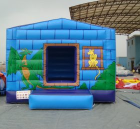 T2-2682 Trampolín inflable dragón