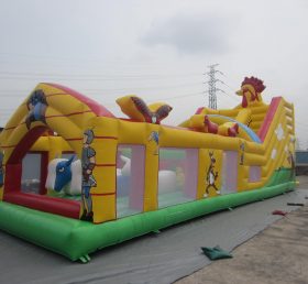 T7-122 Cursos de barrera inflable de Turquía y águila