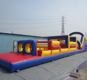 T7-261 Pista de barrera inflable gigante