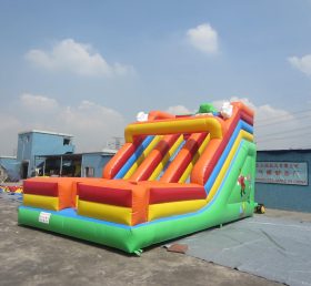 T8-177 Deslizador inflable de color al aire libre