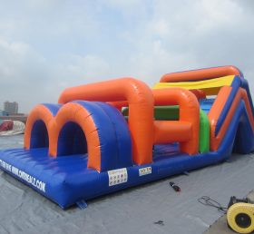 T7-144 Pista de barrera inflable gigante