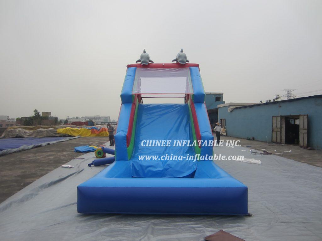 T8-592 Dolphin Inflatable Slide