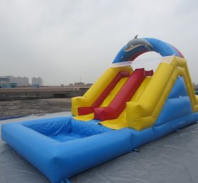 T8-989 Deslizador inflable Dolphin