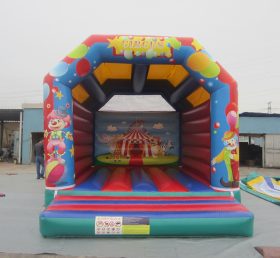 T2-1121 Feliz trampolín inflable payaso