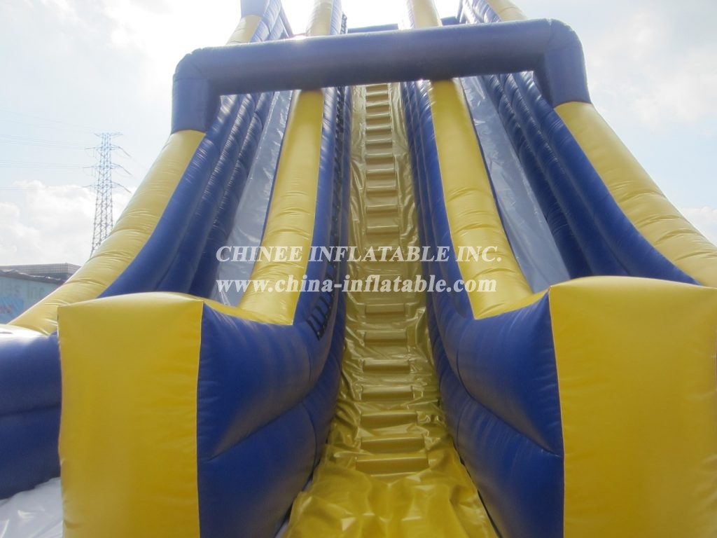 T8-142 The Popular Standard Massive Inflatable Double Lane Giant Slide