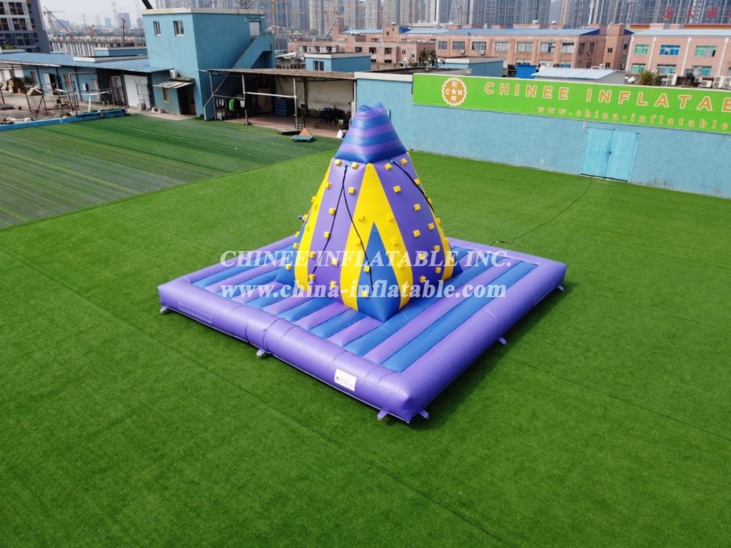 T11-392 Inflatable Rock Climbing Wall