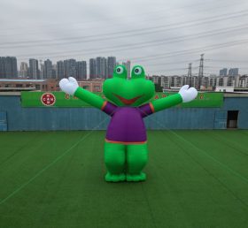 Cartoon1-742 Rana inflable caricatura