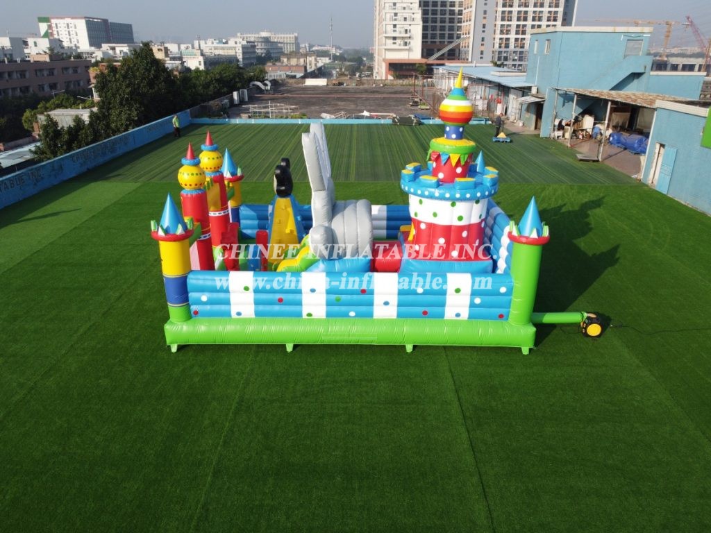 T6-410 Disney Themed Inflatable Castle Party Bounce House