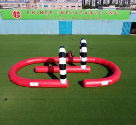 T11-636 Pista de carreras inflable Pista de karting inflable