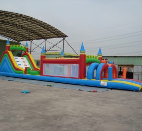 T7-480 Curso de barrera inflable del castillo