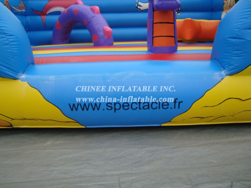 T2-2168 Undersea World Inflatable Bouncers