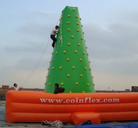 T11-911 Pared de escalada inflable del juego de deportes inflable al aire libre