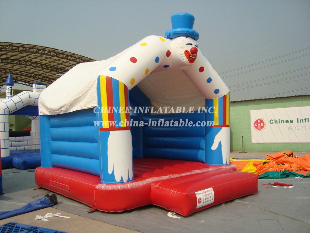 T2-2936 Happy Clown Inflatable Bouncer