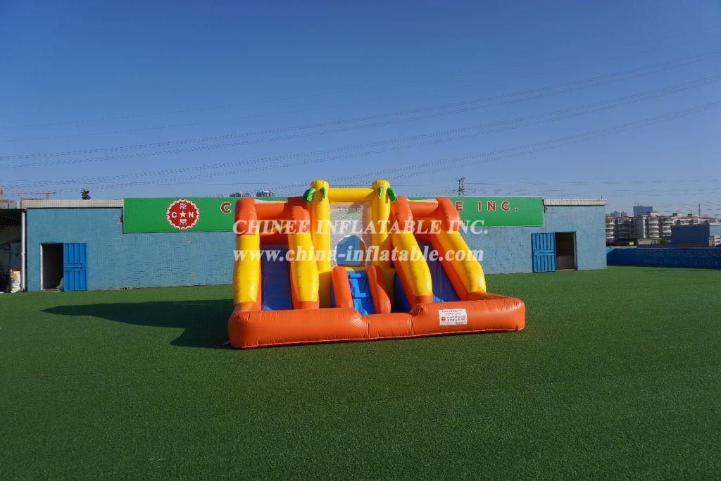 T6-243 Inflatable Water Slide With Pool