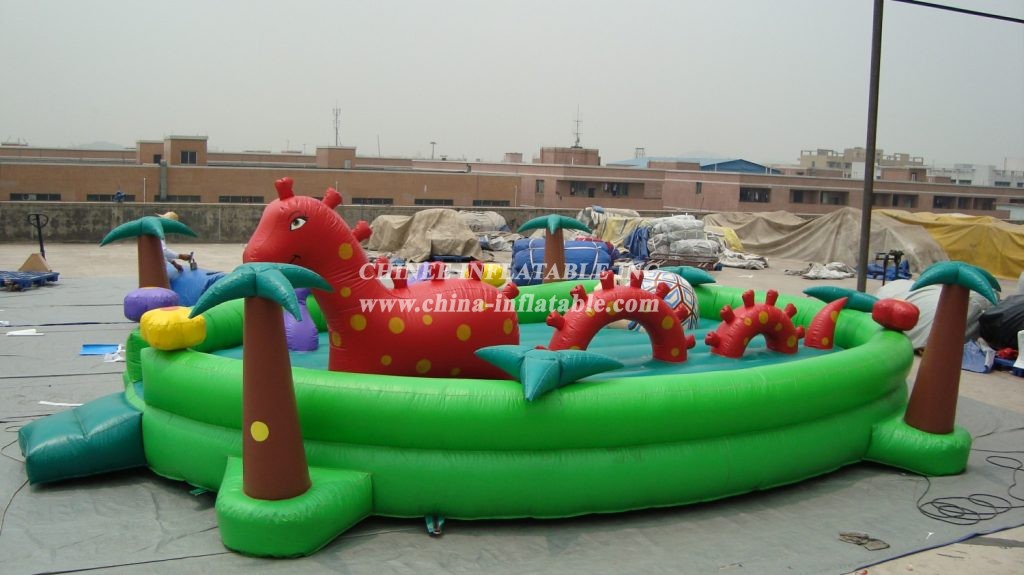 T2-2921 Dinosaur Inflatable Bouncer