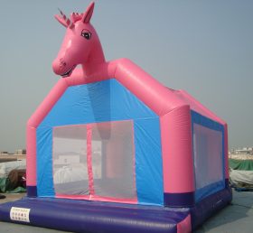 T2-106 Trampolín inflable unicornio