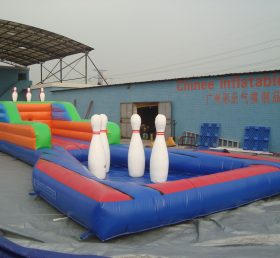 T11-1076 Juego inflable de bolos deportivos