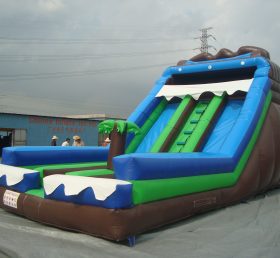 T8-1118 Taladro infantil inflable con tema gigante de la jungla