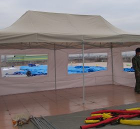 F1-39 Tienda de toldo blanco tienda plegable