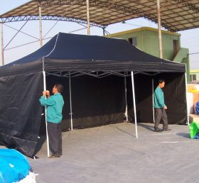 F1-40 Tienda plegable negra comercial