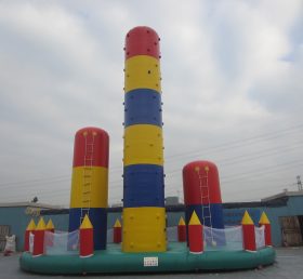 T11-908 Pared de escalada inflable del juego de deportes inflable al aire libre