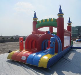 T7-224 Curso de barrera inflable del castillo