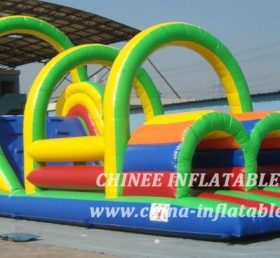 T7-208 Pista de barrera inflable gigante