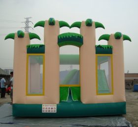 T2-2789 Trampolín inflable con tema de jungla