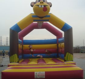 T2-2155 Monkey inflable trampolín