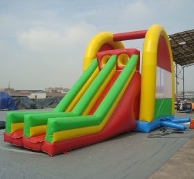 T8-1257 Deslizador inflable comercial