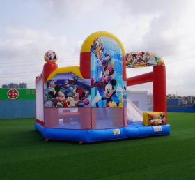 T2-3092 Castillo inflable de Disney con Mickey Mouse