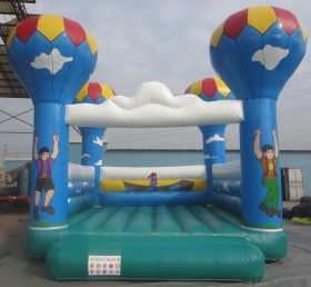 T2-1921 Trampolín inflable con globo aerostático