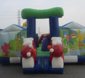 T2-2578 Raspe mi picazón Elmo trampolín inflable