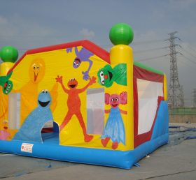 T2-542 Raspe mi picazón Elmo trampolín inflable