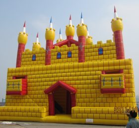 T6-323 Giant Inflable Castle para niños al aire libre