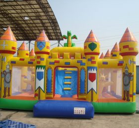 T6-325 Castillo inflable del tema de la jungla