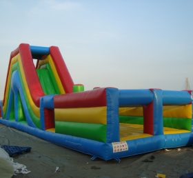 T7-116 Pista de barrera inflable gigante