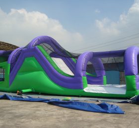 T7-120 Curso de barrera inflable comercial