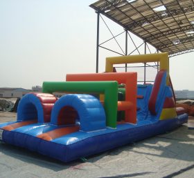 T7-241 Pista de barrera inflable gigante