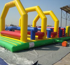 T7-477 Curso de barrera inflable al aire libre