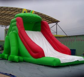 T8-1055 Deslizamiento inflable de rana