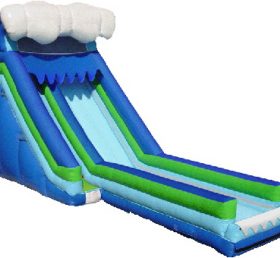 T8-126 Deslizamiento inflable de las olas