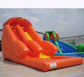 T8-1340 Canal de agua inflable naranja