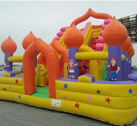 T8-1412 Deslizamiento inflable del castillo