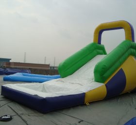 T8-186 Deslizador seco inflable gigante comercial para adultos