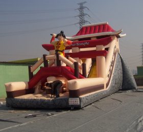 T8-218 Deslizamiento inflable de la corte china