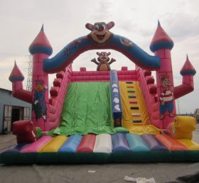 T8-378 Escalera seca inflable para niños del castillo de ardilla