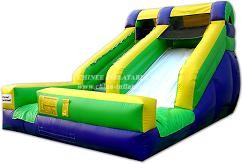 T8-416 Deslizamiento gigante inflable al aire libre comercial