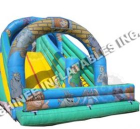 T8-567 Deslizador de trampolín de cartón inflable comercial